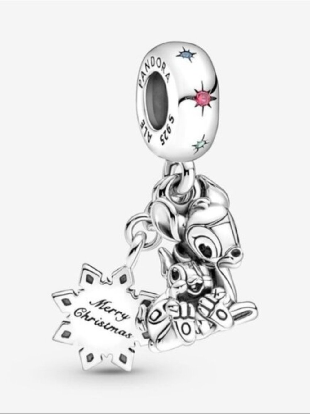 Authentic Pandora Disney Bambi & Thumper Dangle Charm